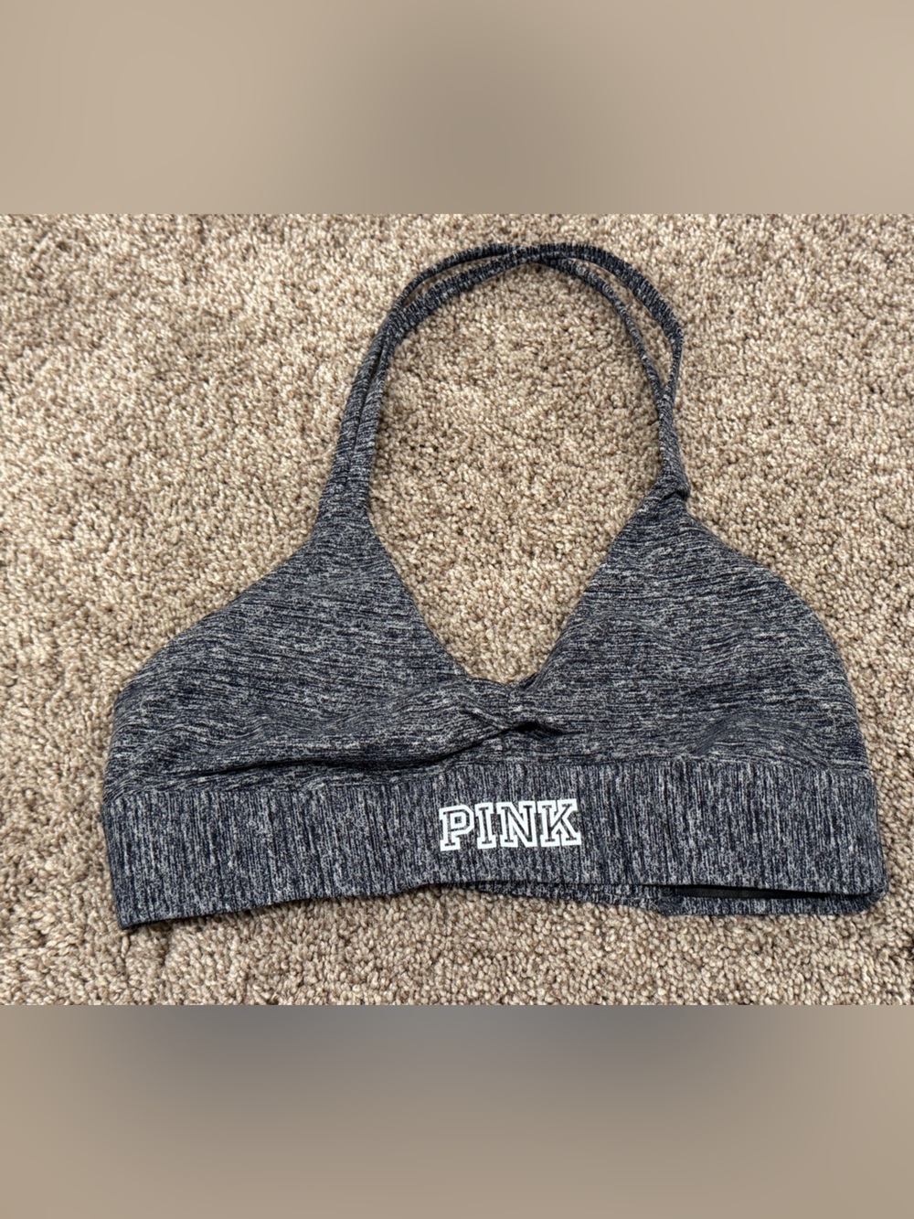 PINK Victoria's Secret Heather Gray Bralette